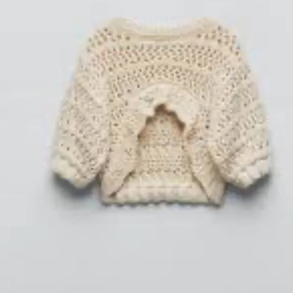 Open back knit sweater - Picture 4 of 4